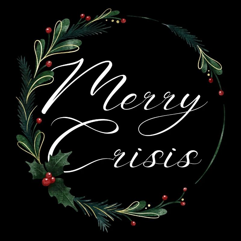 Noël laid Noël joyeux dicton de crise