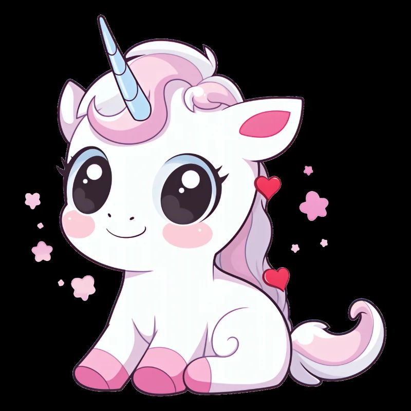 Licorne mignonne