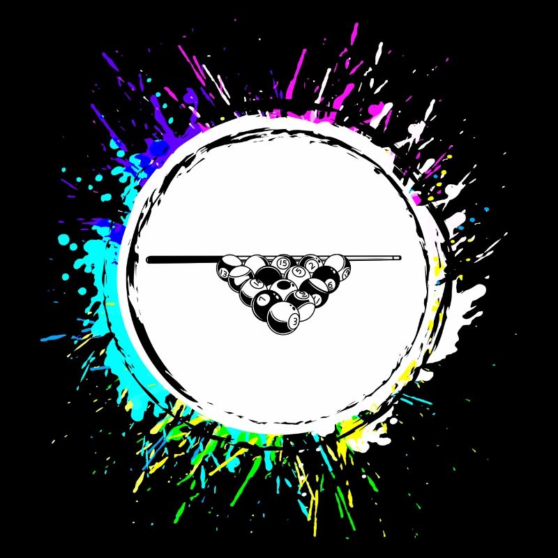 Icône de symbole de billard