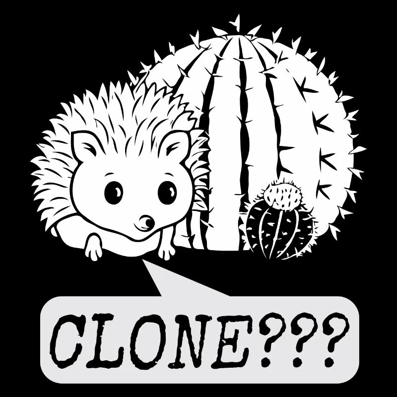 idee cadeau hérisson cactus design humour clone