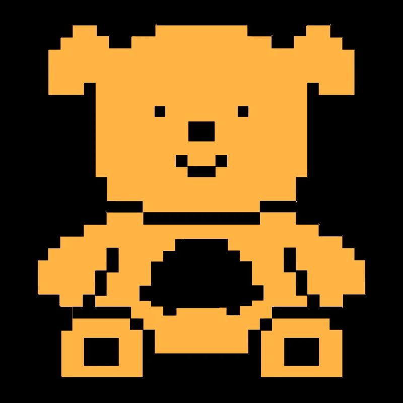 pixel bär