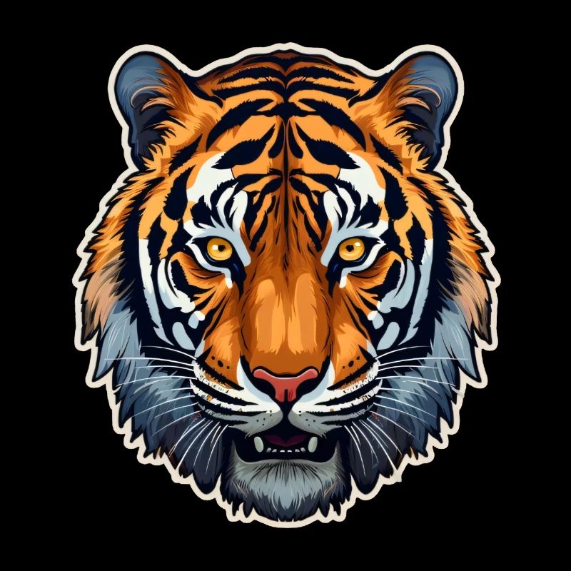 Tête de tigre