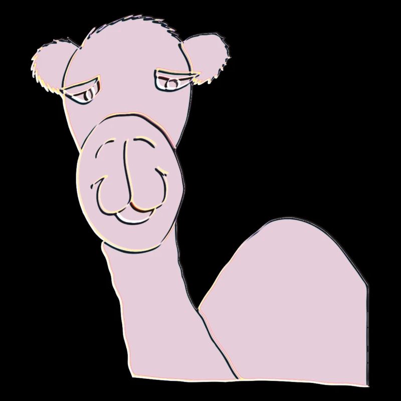 Rose camel