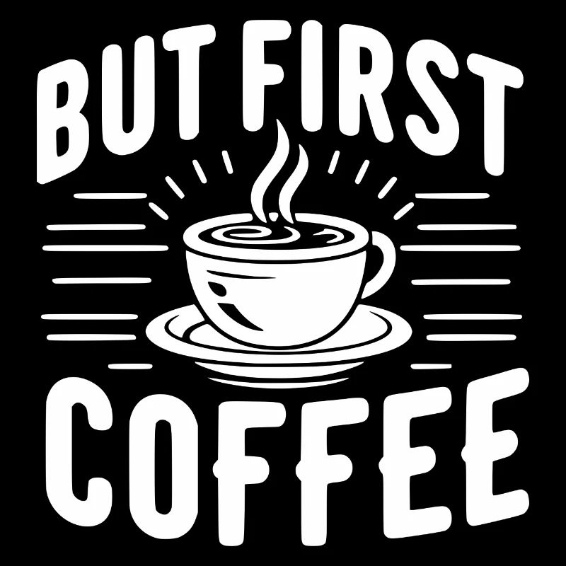 Aber der erste Kaffee