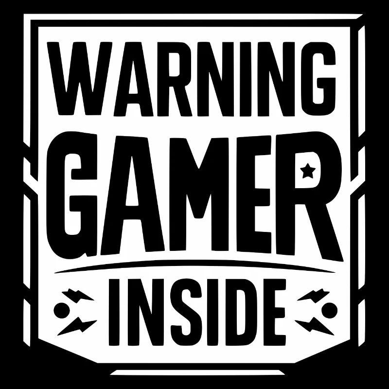 Warnung Gamer Inside