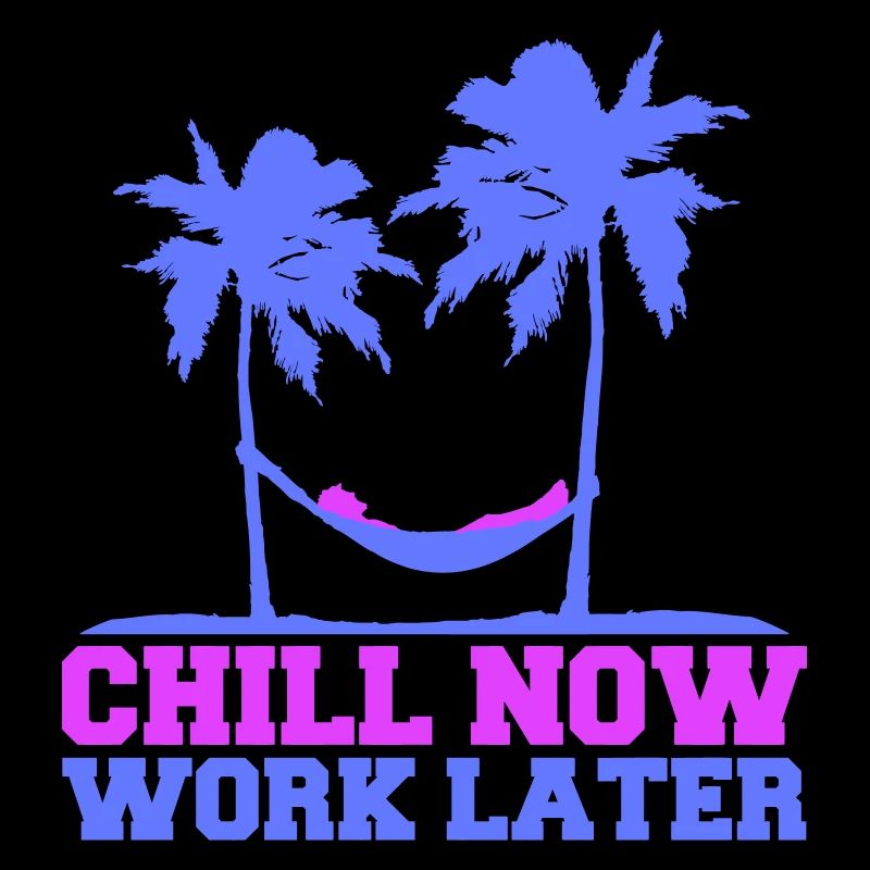 Chill Now Work Later Hammock Work Sleep