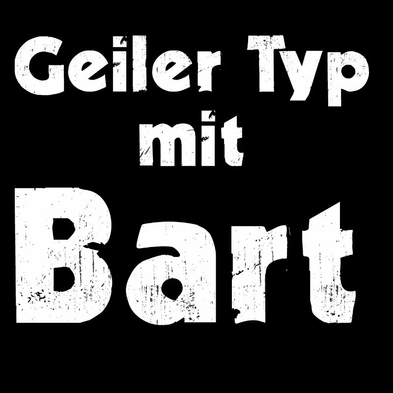 Geiler Typ mit Bart