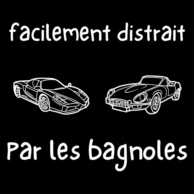 facilement distrait par les bagnoles
