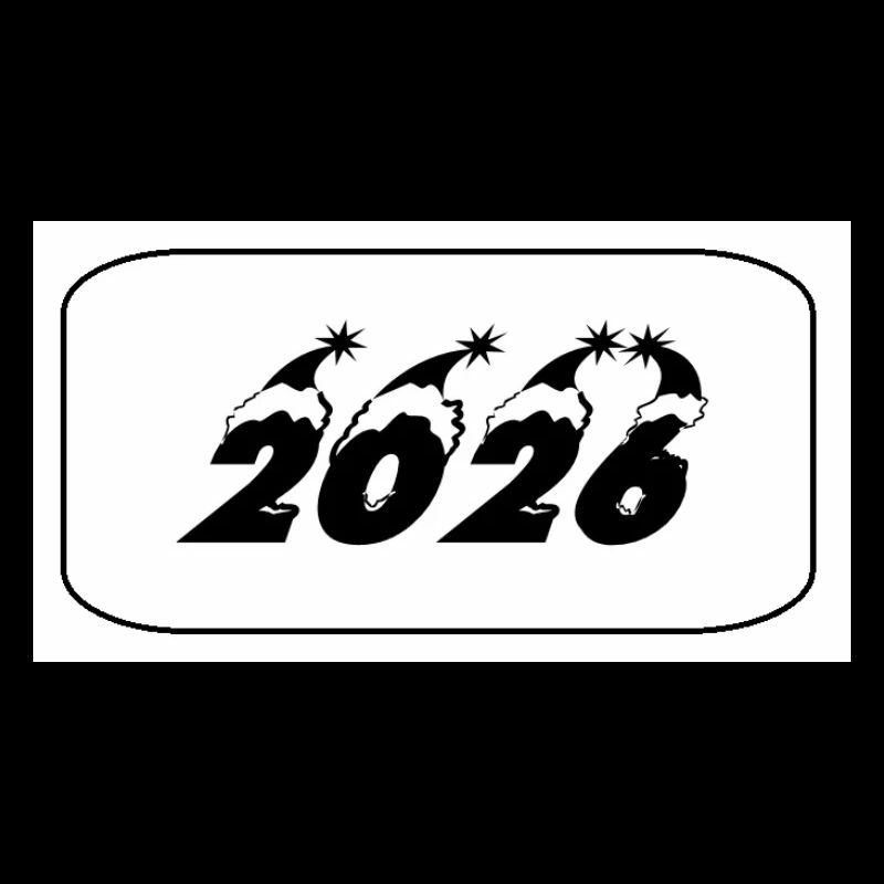 New Year 2026 design with firework ideas
