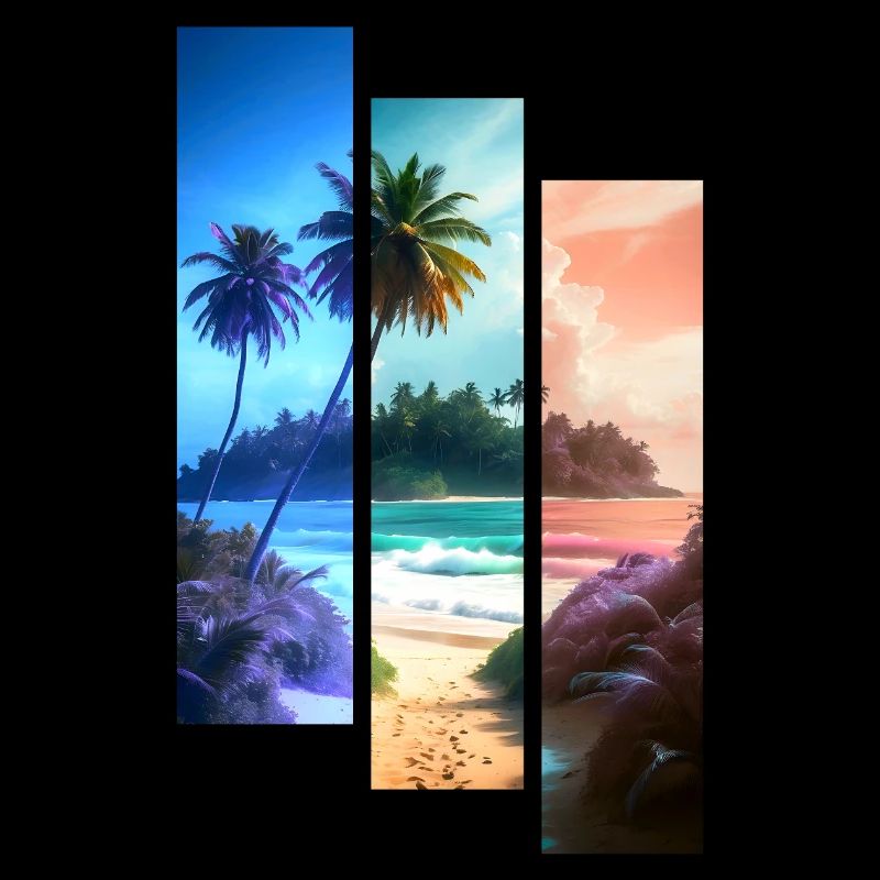 Rayures BEACH en 3 couleurs