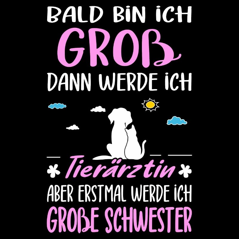Nachwuchs Tierärztin Ich Werde Große Schwester