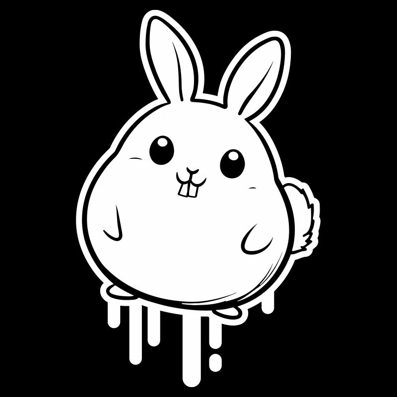 Lapin Drôle Pâques Mignon