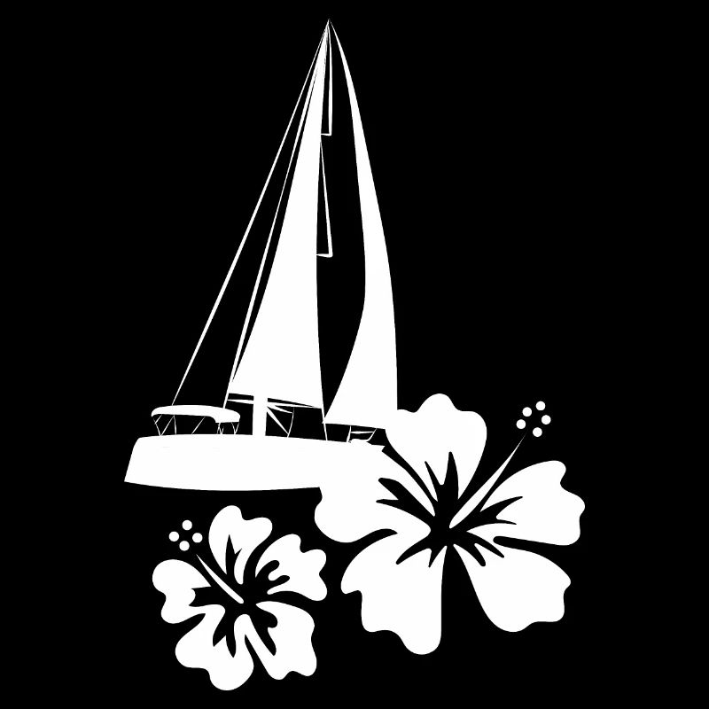 Caribbean sailboat
