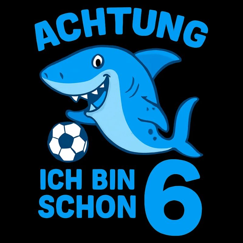 Achtung 6: Hai mit Ball