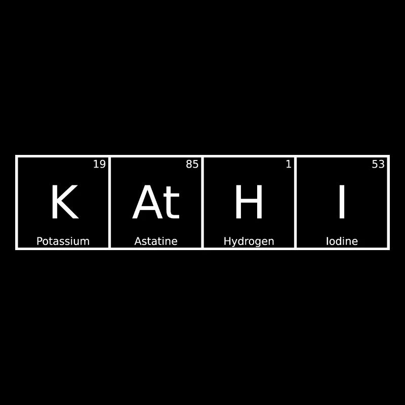 Kathi Name Vorname Chemie Periodensystem Elemente