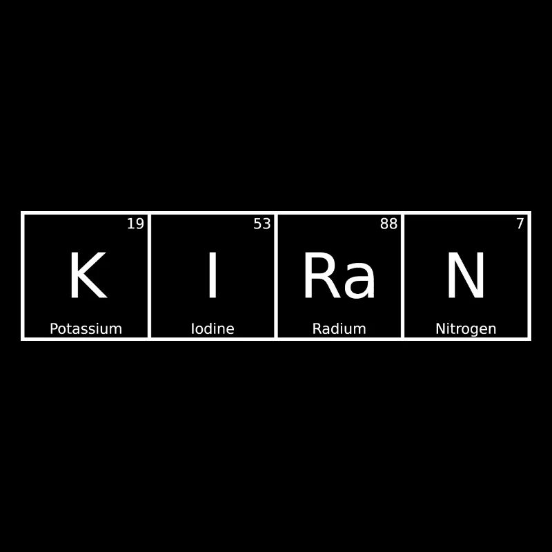 Kiran Nom Prénom Chimie Éléments du tableau périodique