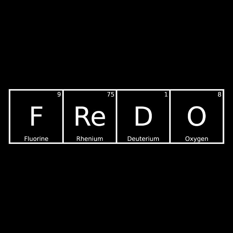 Fredo Name First Name Chemistry Periodic Table Elements