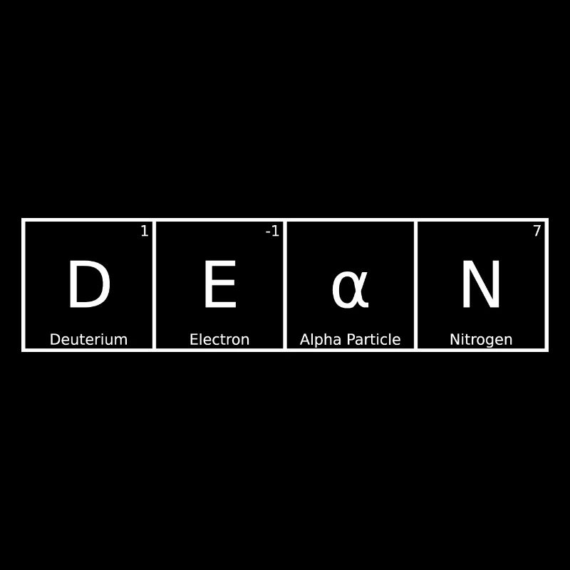 Dean Name First Name Chemistry Periodic Table Elements