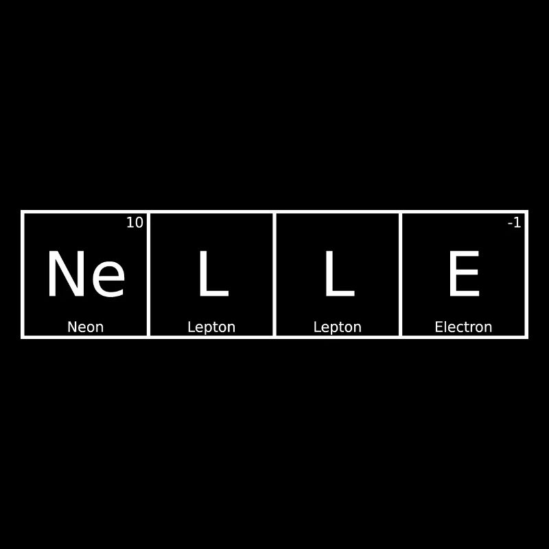 Nelle Nom Prénom Chimie Tableau périodique Éléments
