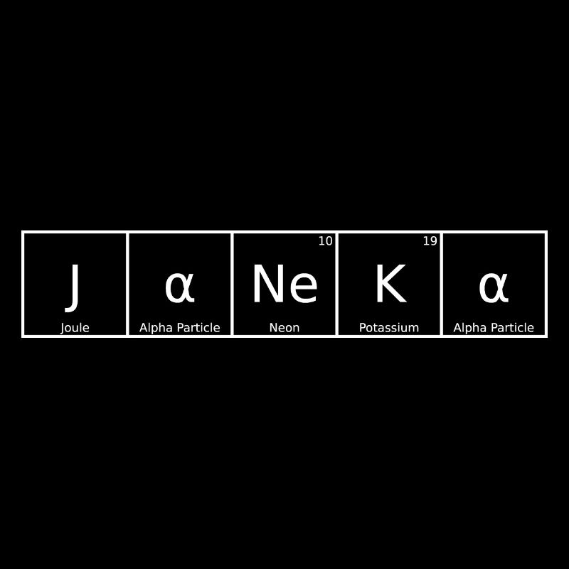 Janeka Nom Prénom Chimie Éléments du tableau périodique