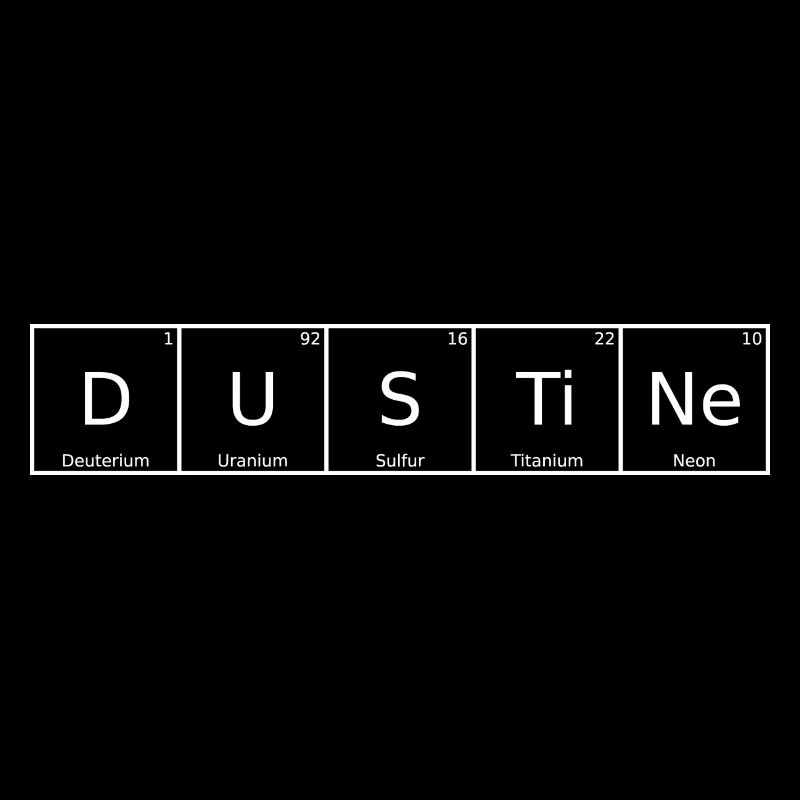 Dustine Name First Name Chemistry Periodic Table Element