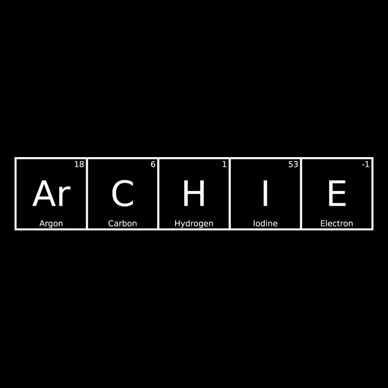 Archie Name First Name Chemistry Periodic Table Elements