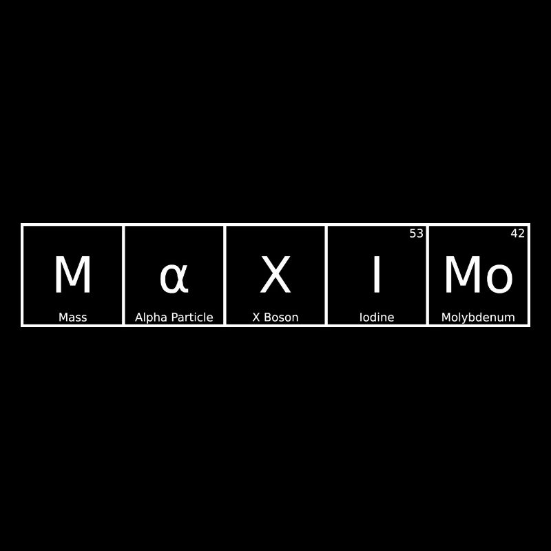 Maximo Name First Name Chemistry Periodic Table Elements