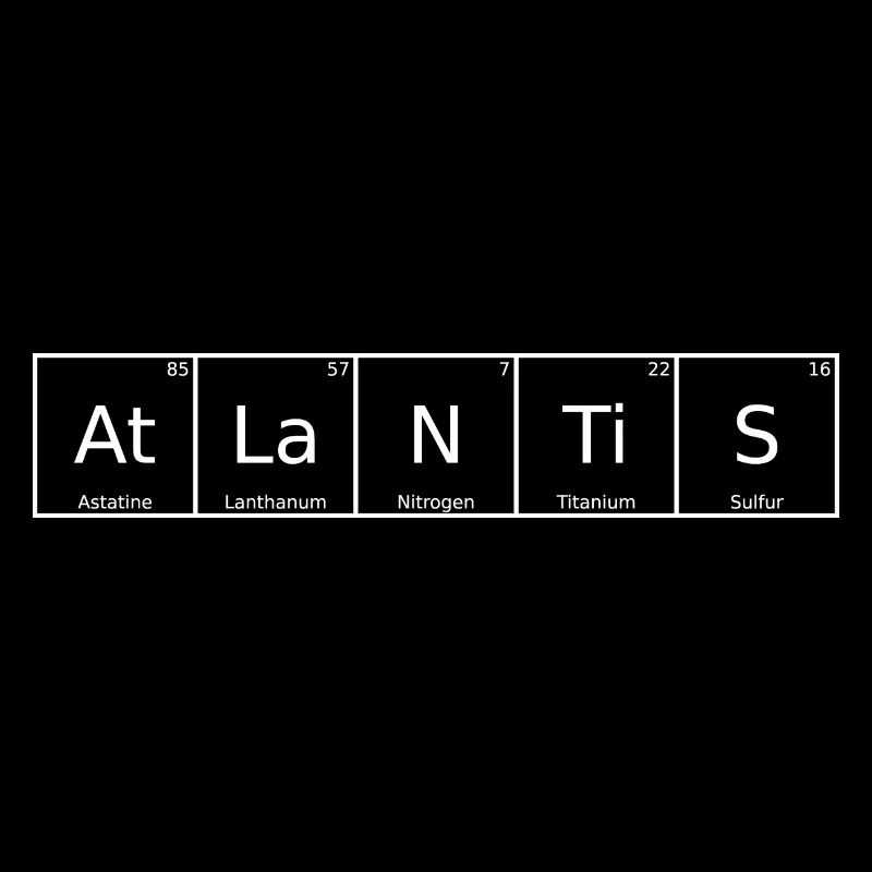 Atlantis Nom Prénom Chimie Tableau périodique