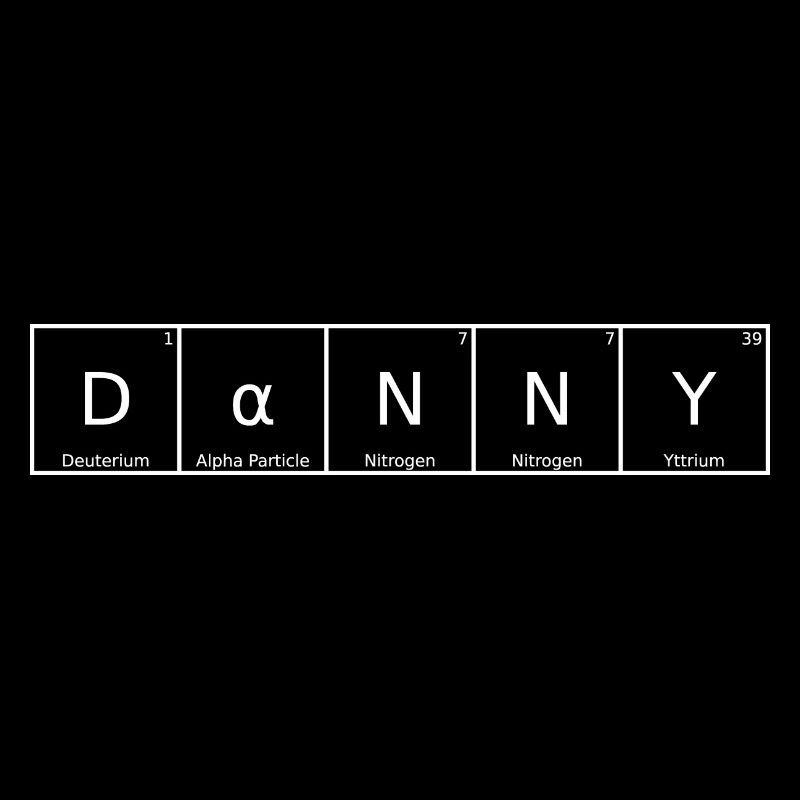 Danny Surname First Name Chemistry Periodic Table Elements