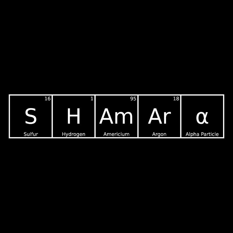 Shamara Nom Prénom Chimie Tableau périodique Élément