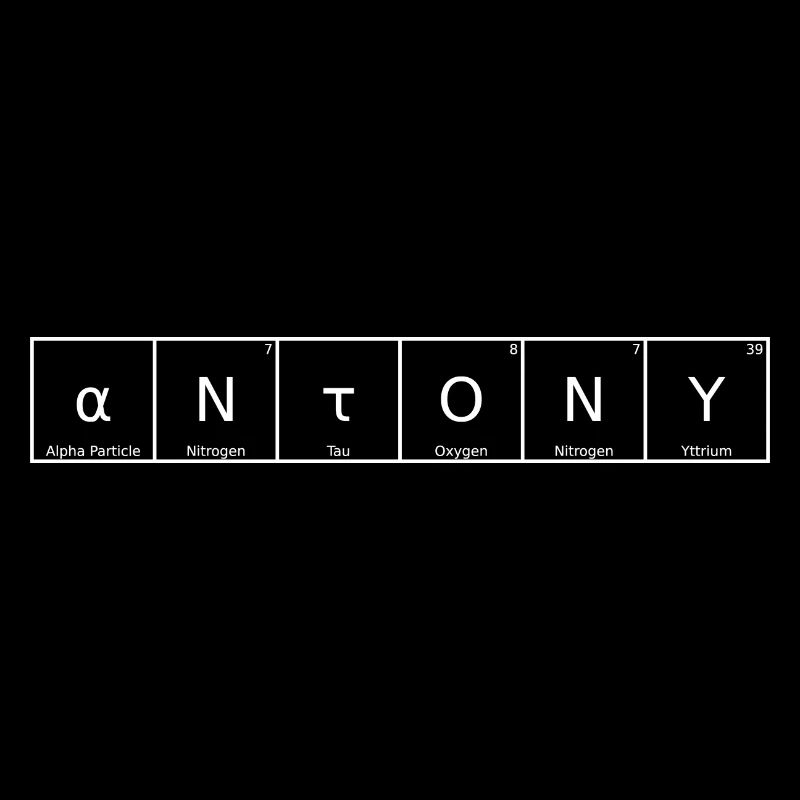 Antony Name First Name Chemistry Periodic Table Elements