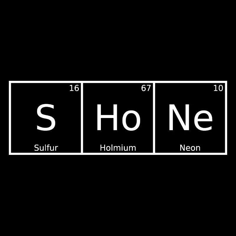 Shone Name First Name Chemistry Periodic Table Elements