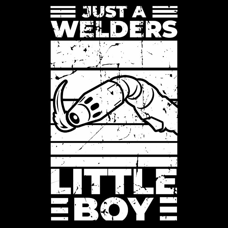 Funny welder boy