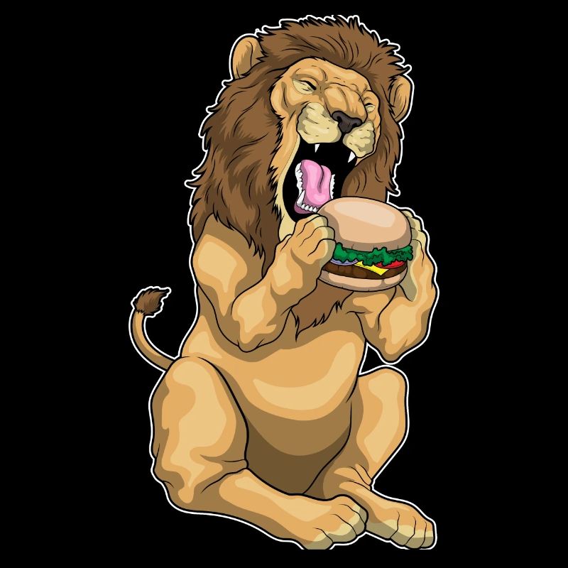 Lion Cheeseburger