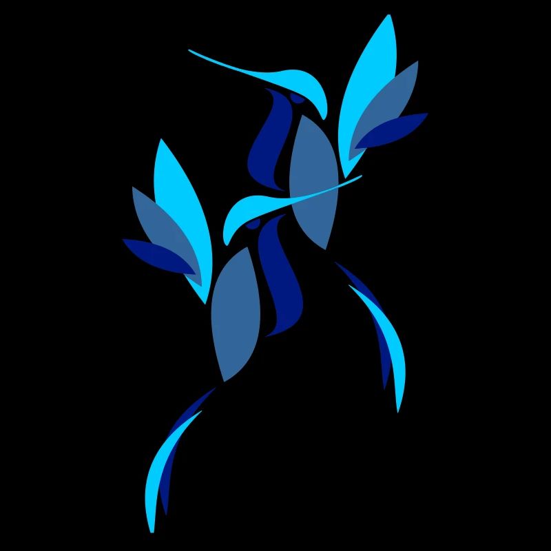 Blauer Vogel