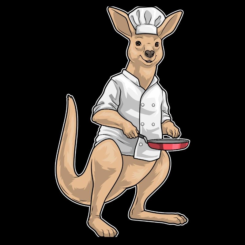 Cuisson de la poêle Kangourou