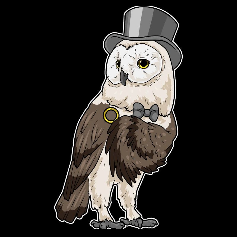 Eule Bräutigam Ehering Hochzeit