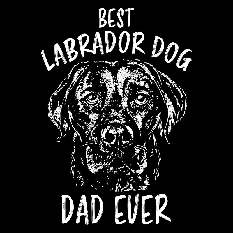 Labrador Retriever Hundebesitzer Fun Papa Geschenk