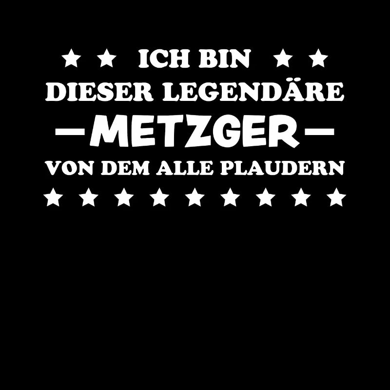 Metzger Beruf Lustiger Spruch Fleischer Geschenk