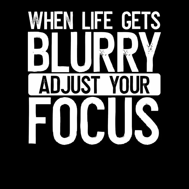 When life becomes blurred