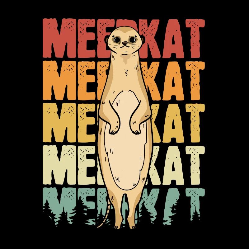 Erdmännchen vintage