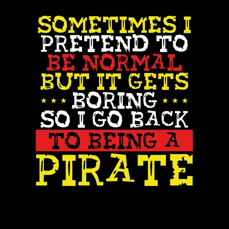 I will be a pirate again