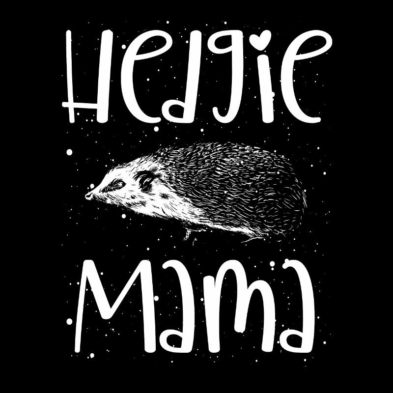 Maman hérisson doux