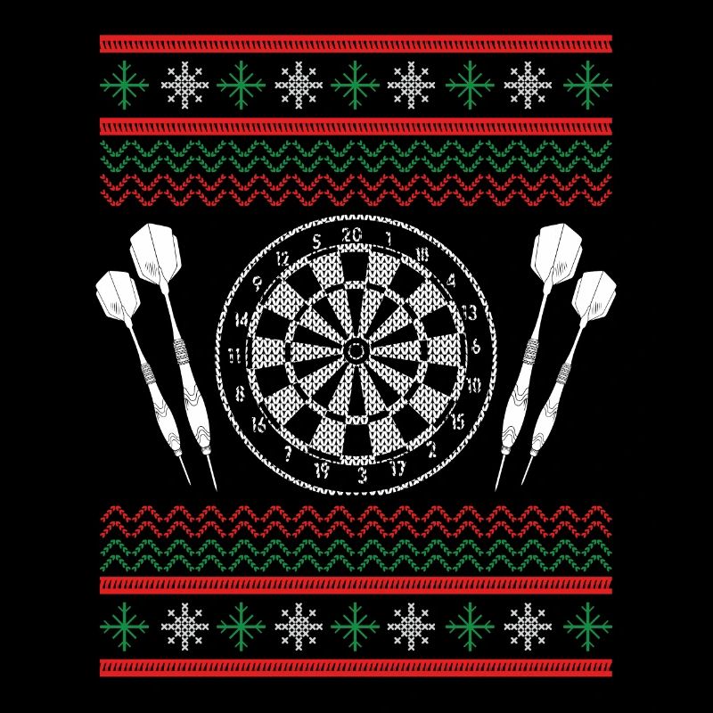 Jeu de fléchettes et fléchettes pour Noël