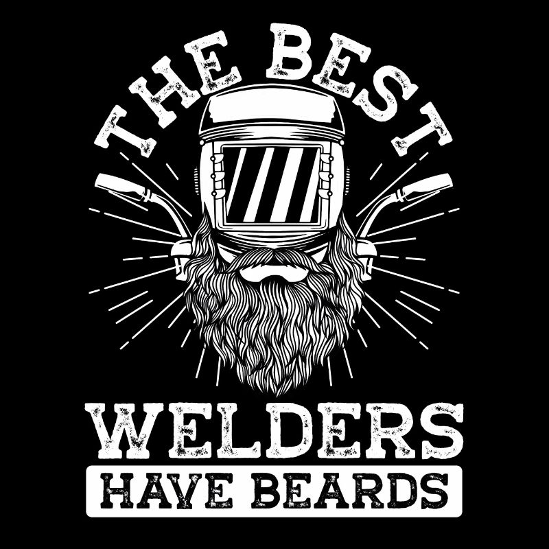 Welders have beards