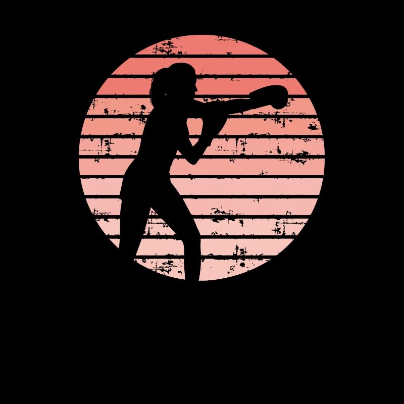 Boxe Filles Coucher de soleil