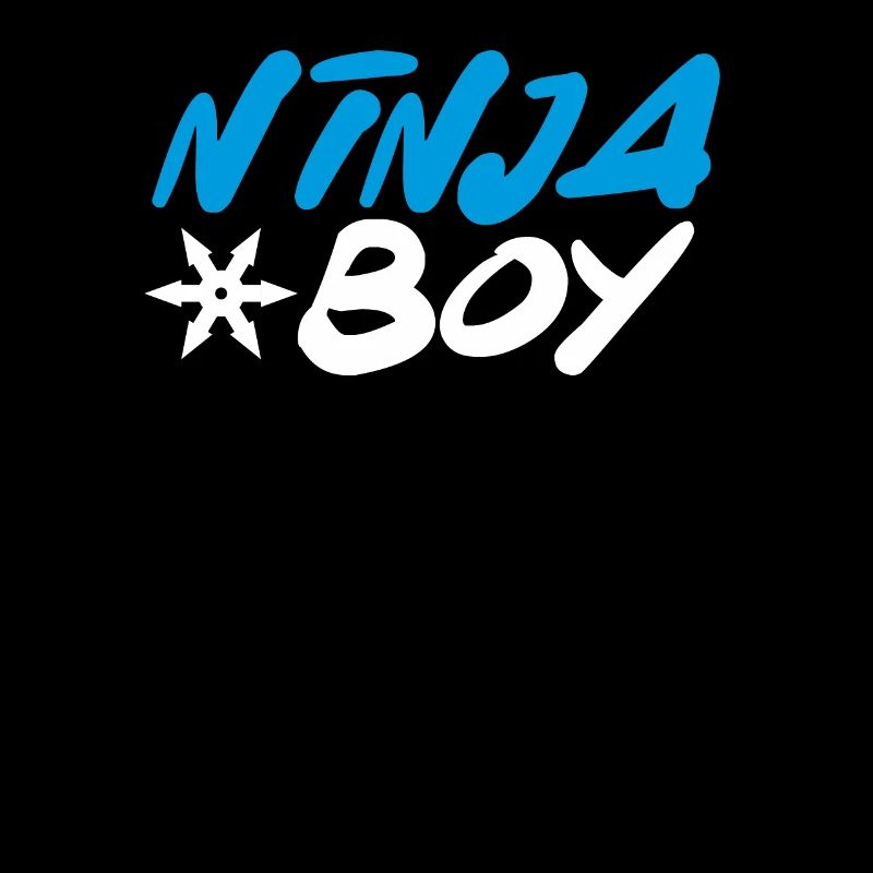 Blauer Ninja junge