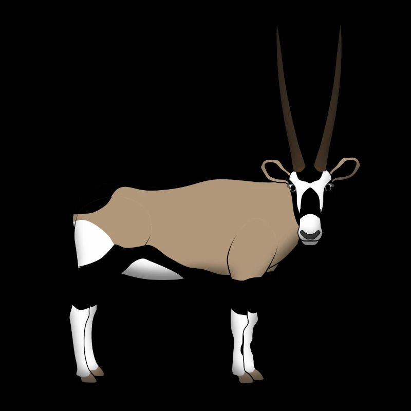 Devant de la tête Oryx