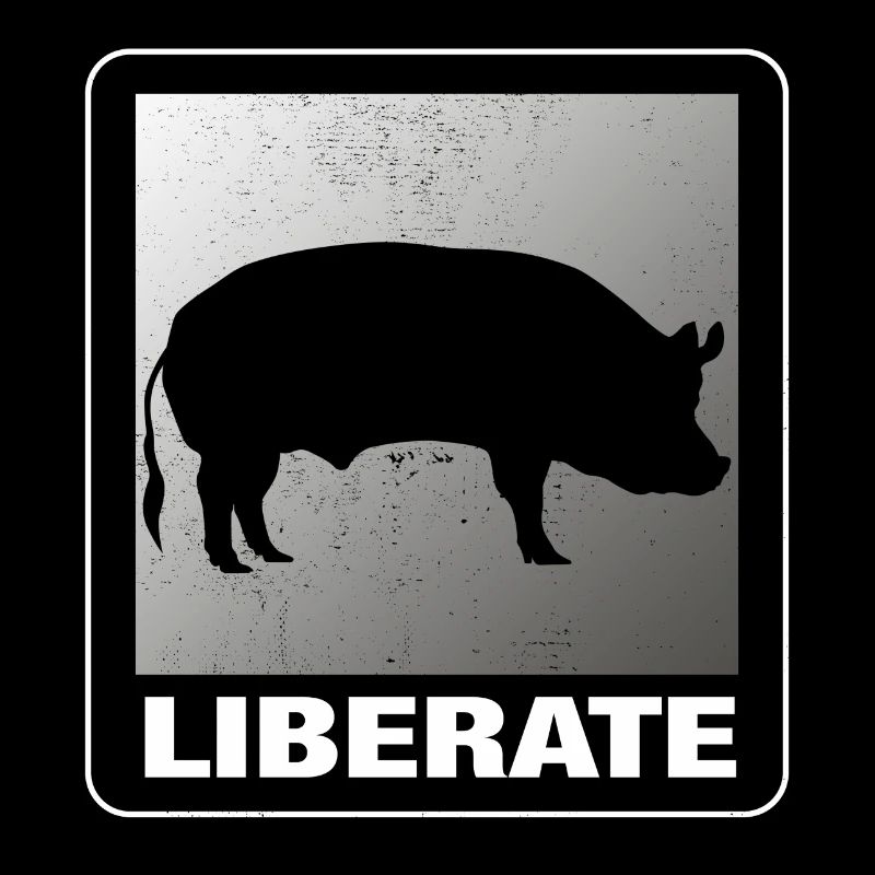 Libérer le cochon de libération animal végétalien