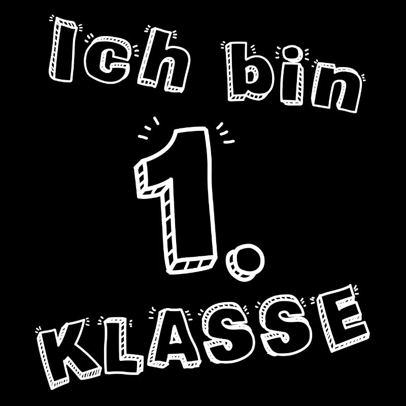 Einschulung Ich Bin 1. Klasse Schulanfänger